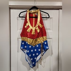WOMEN'S WONDER BABE BODYSUIT COSTUME